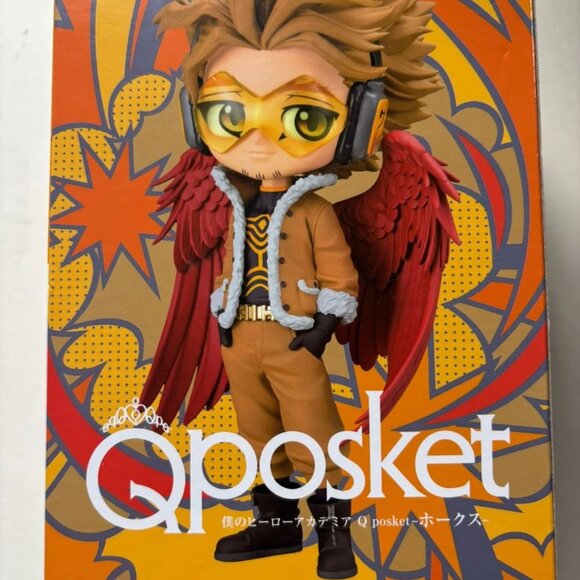 NEW My Hero Academia QPosket Hawks 5.5'' Figure - Picture 4 of 8